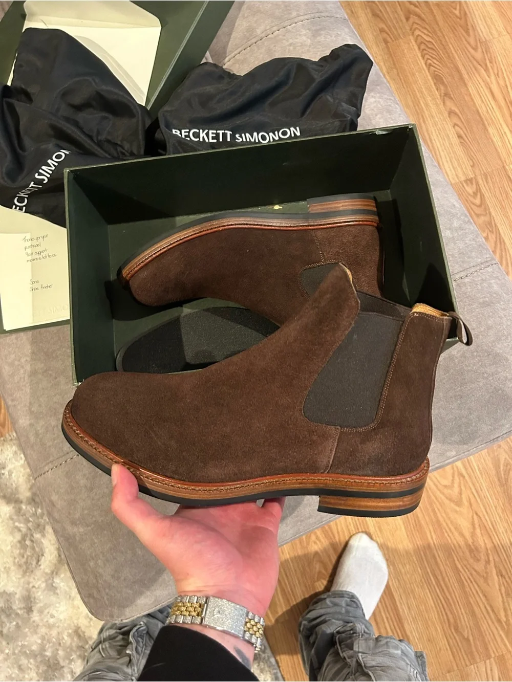 Beckett Simono stylish dark